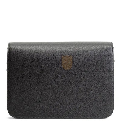 BURBERRY BLACK MACKFORD BAG (24*17*9cm)